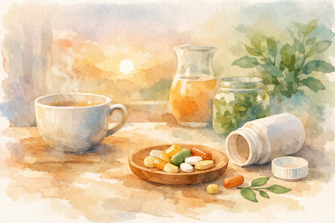 Morning Supplement Routine for Adults That Works