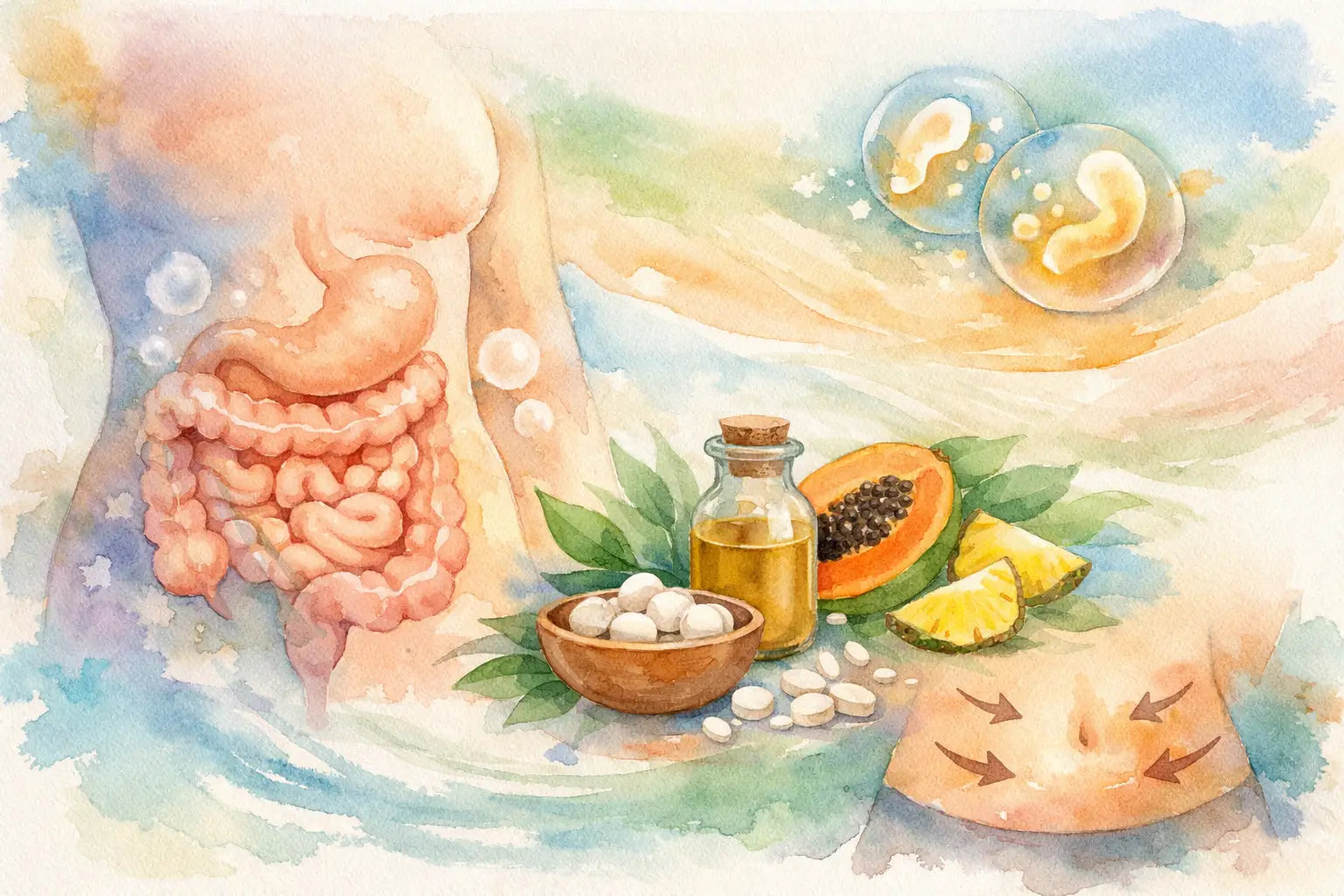 Can Digestive Enzymes Reduce Bloating Safely?