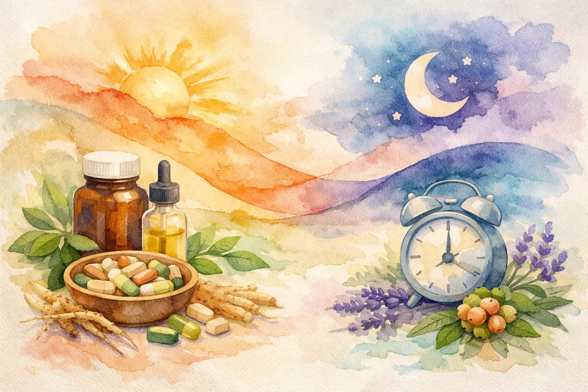 Best Supplements for Healthy Cortisol Rhythm