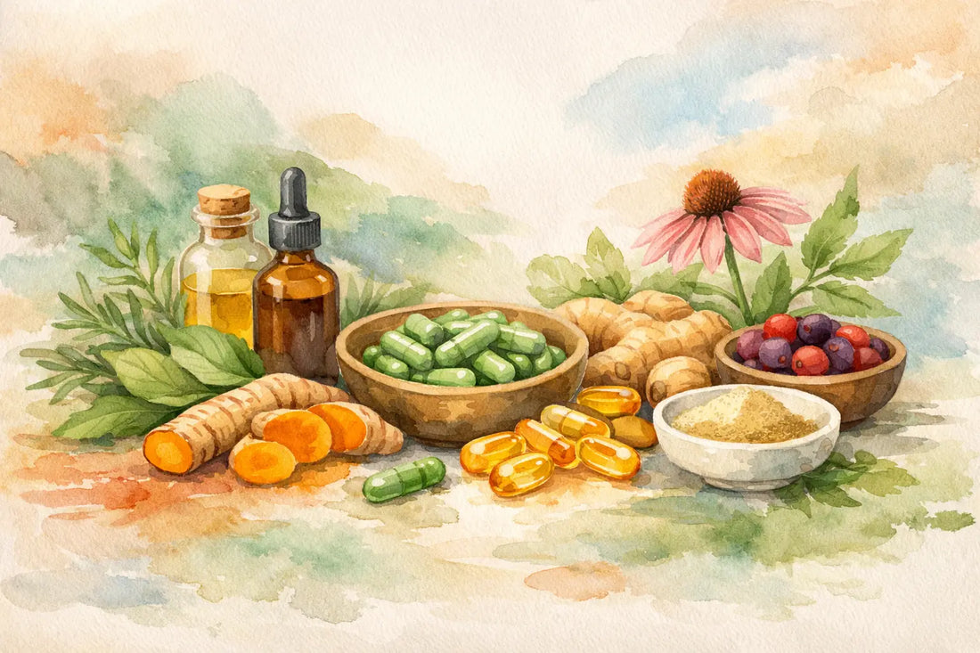 Natural Supplements for Inflammation Support