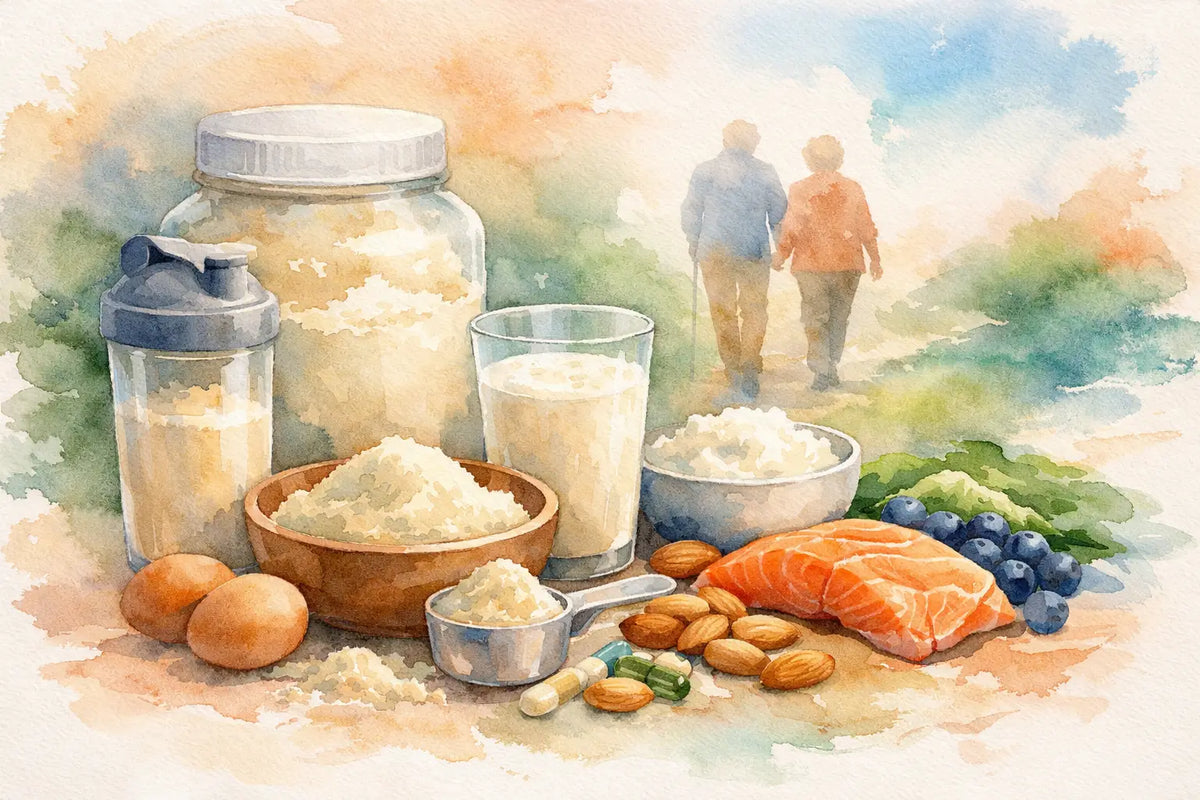 Protein Supplements for Healthy Aging That Deliver