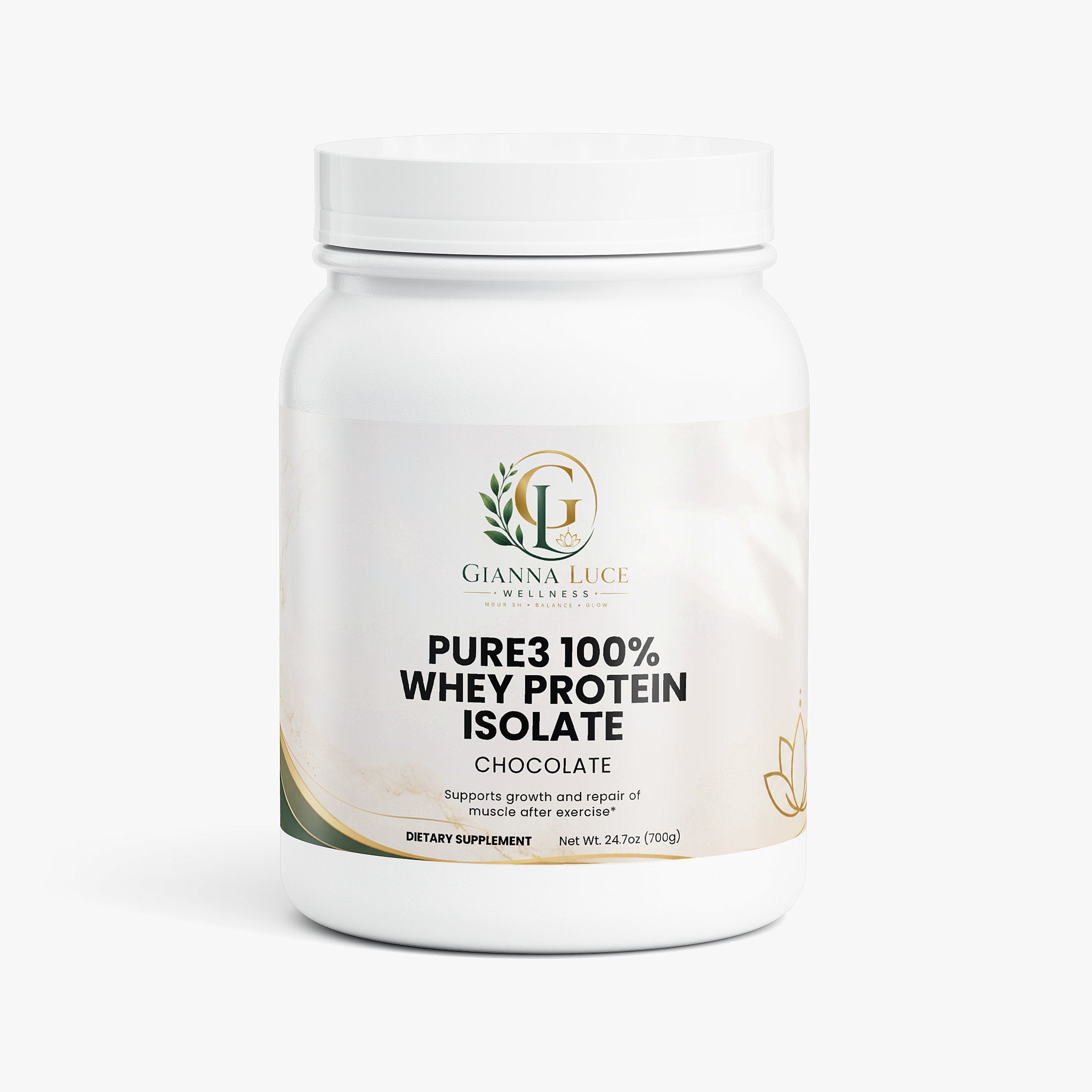 Pure3 100% Whey Protein Isolate (Chocolate)