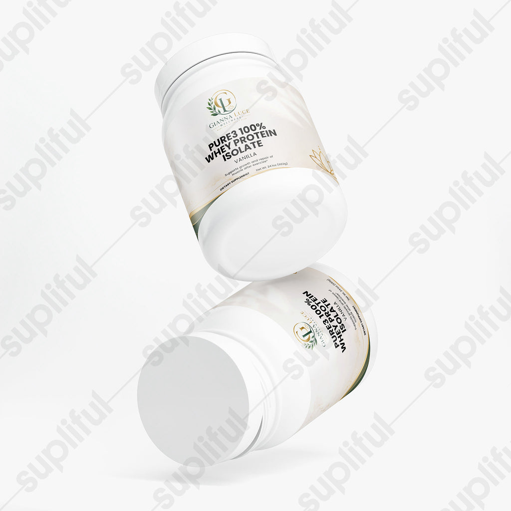 Pure3 100% Whey Protein Isolate (Vanilla)