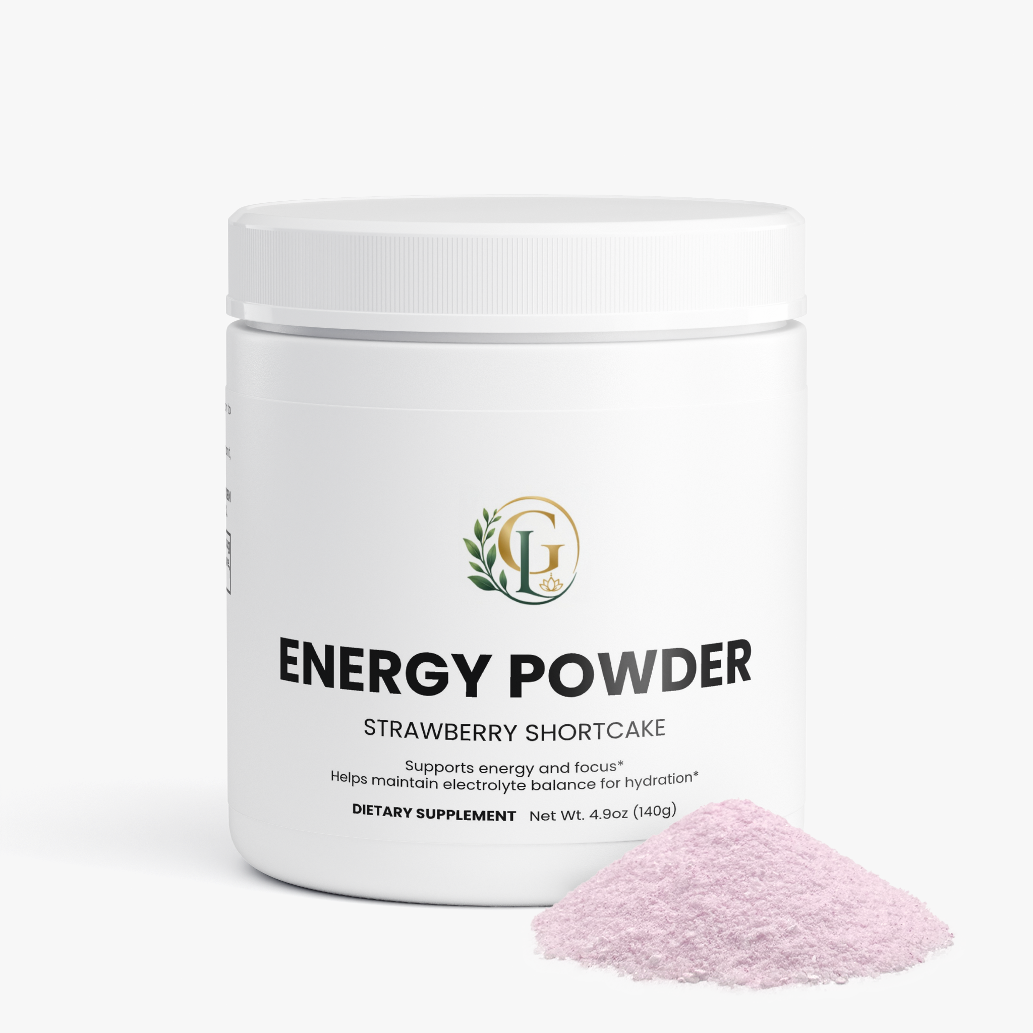 Energy Powder (Strawberry Shortcake)