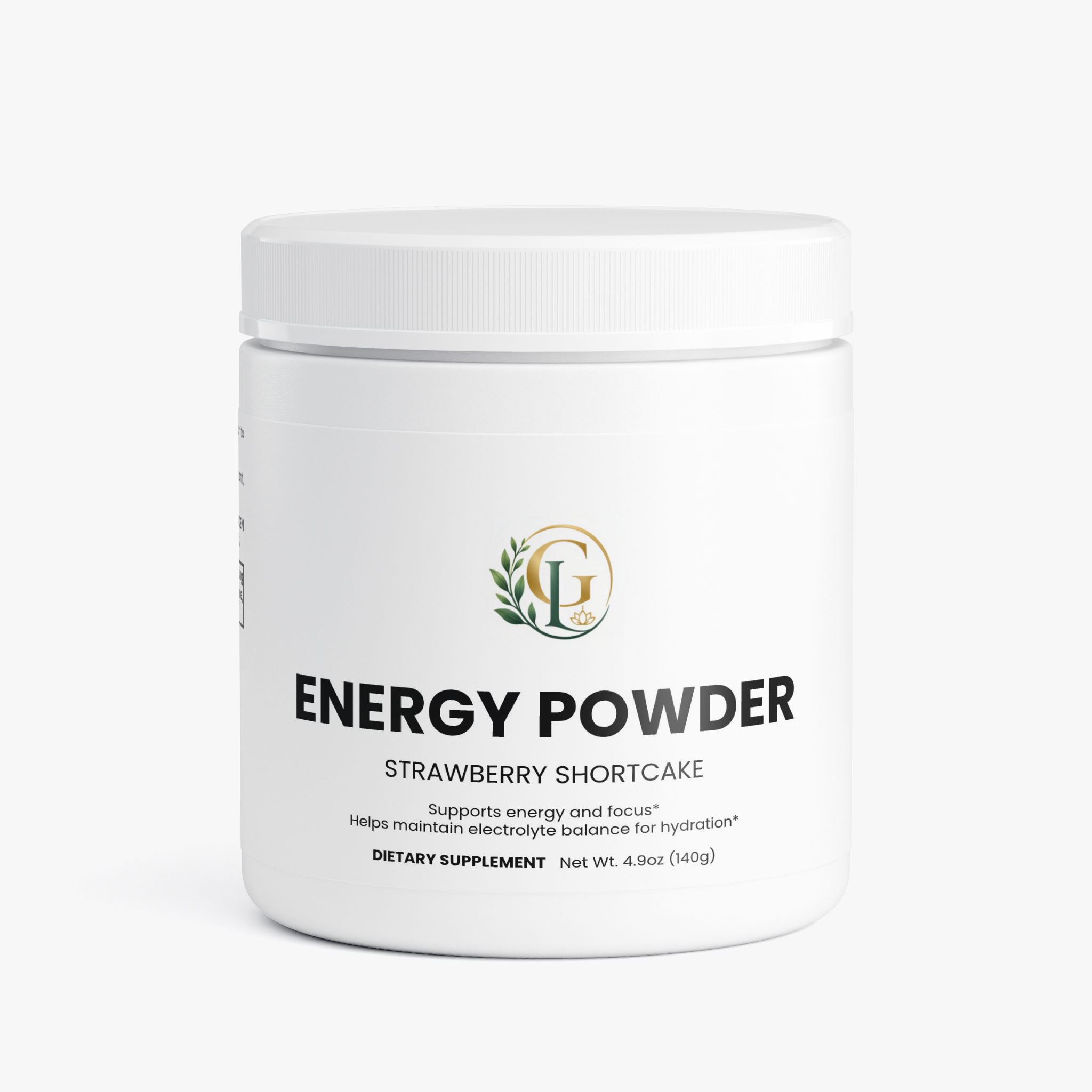 Energy Powder (Strawberry Shortcake)