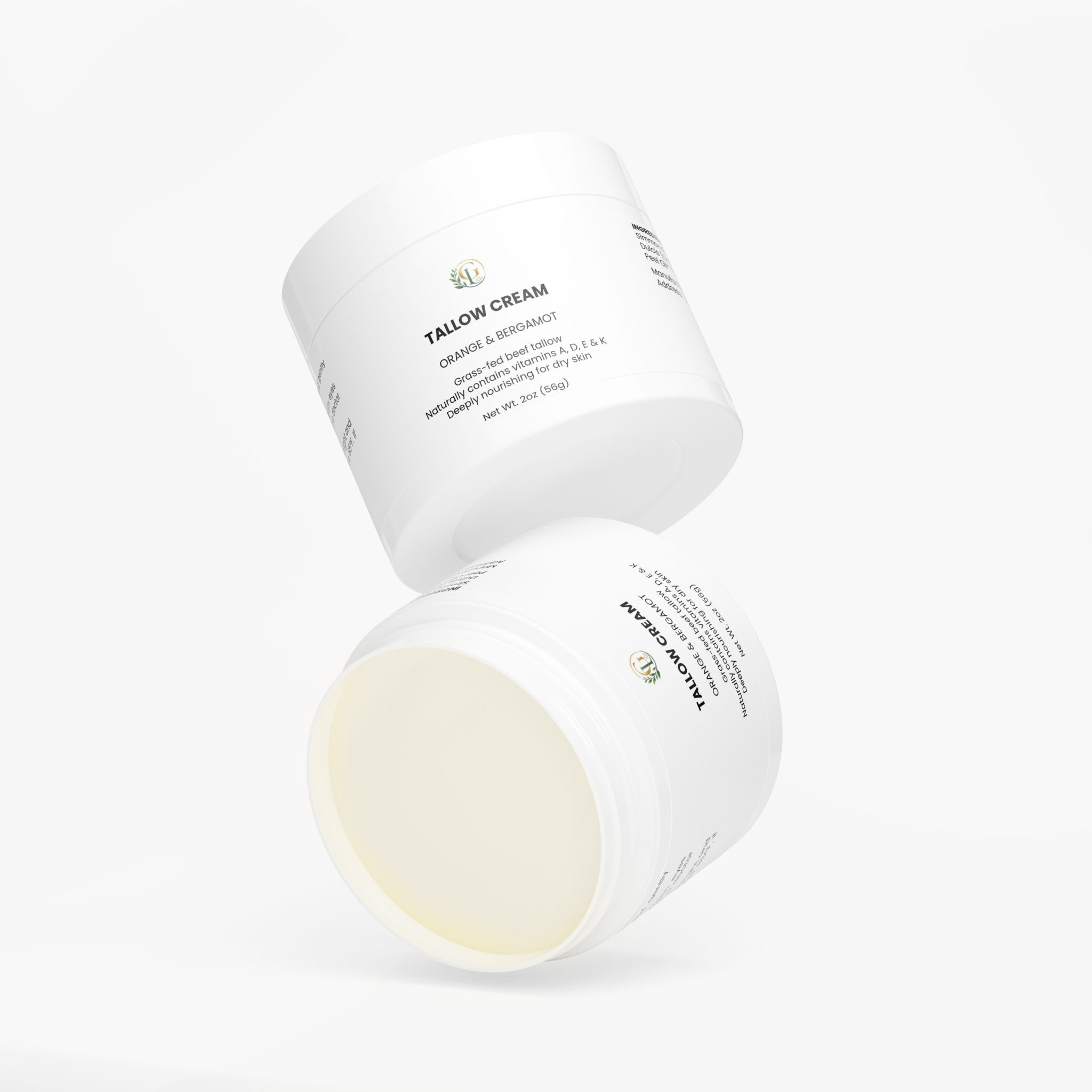 Tallow Cream Orange & Bergamot