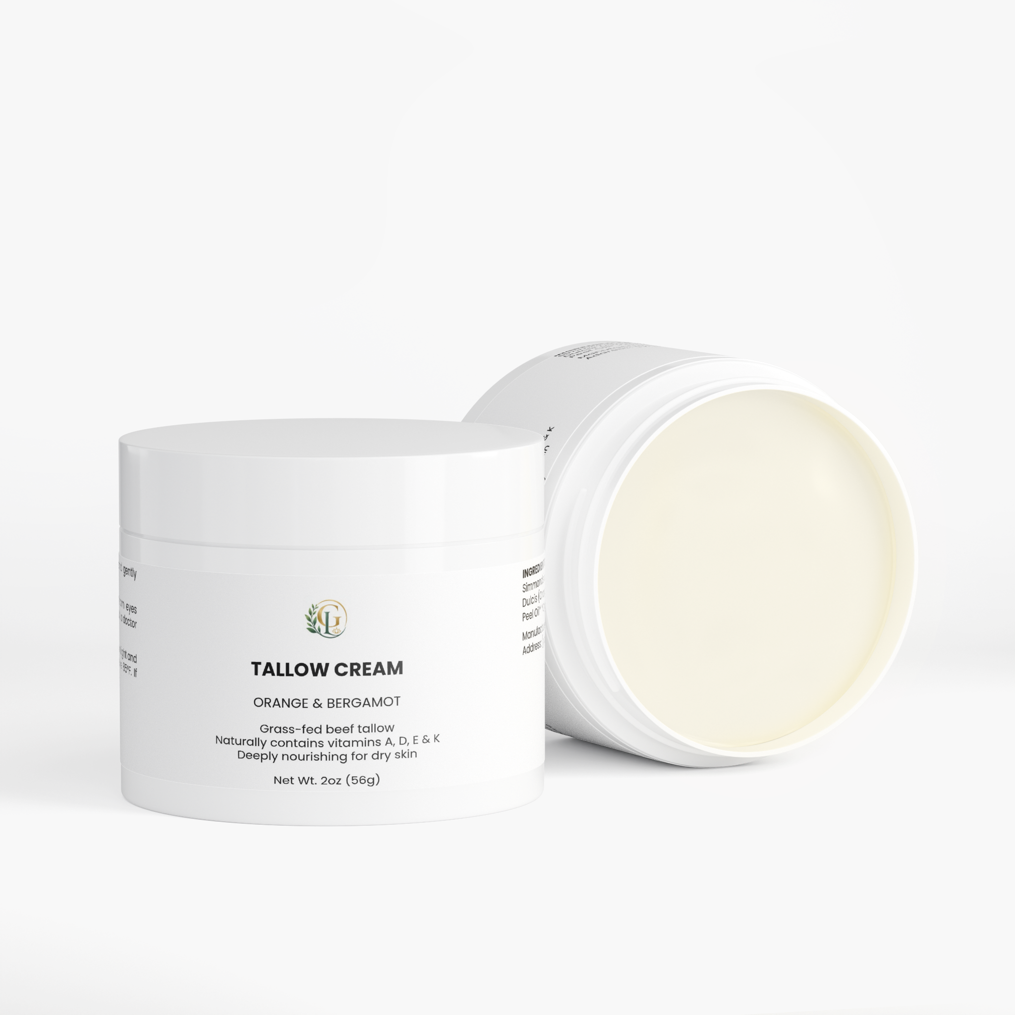 Tallow Cream Orange & Bergamot