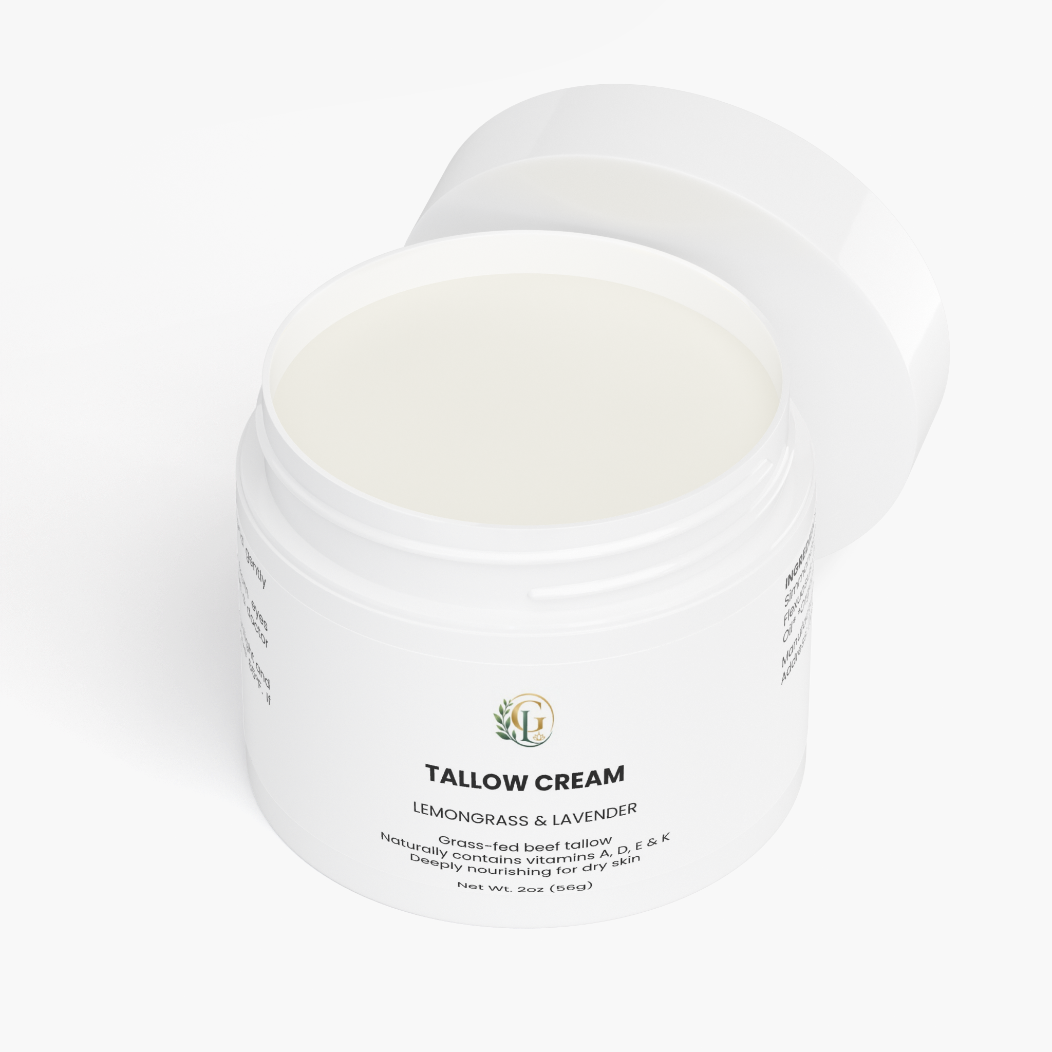 Tallow Cream Lemongrass & Lavender