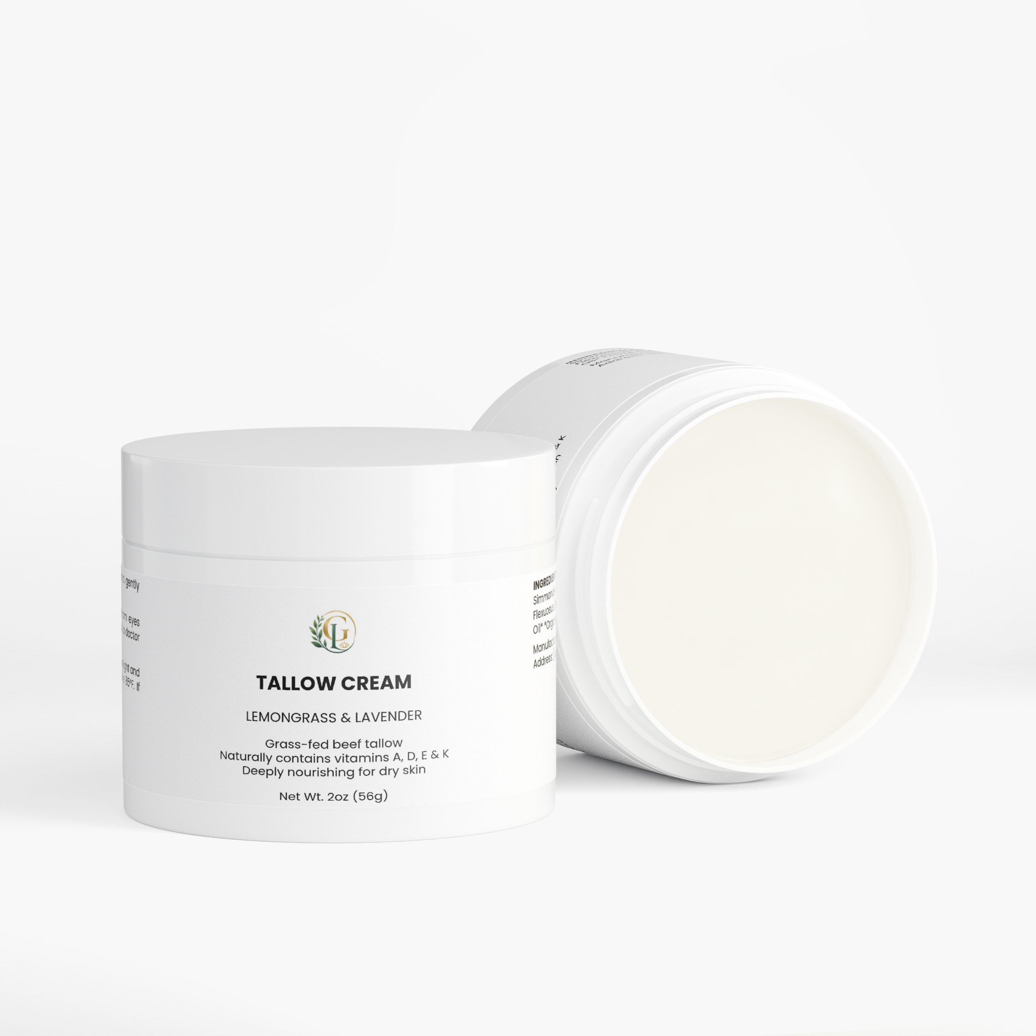 Tallow Cream Lemongrass & Lavender