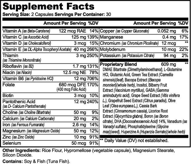 Brain & Focus Formula