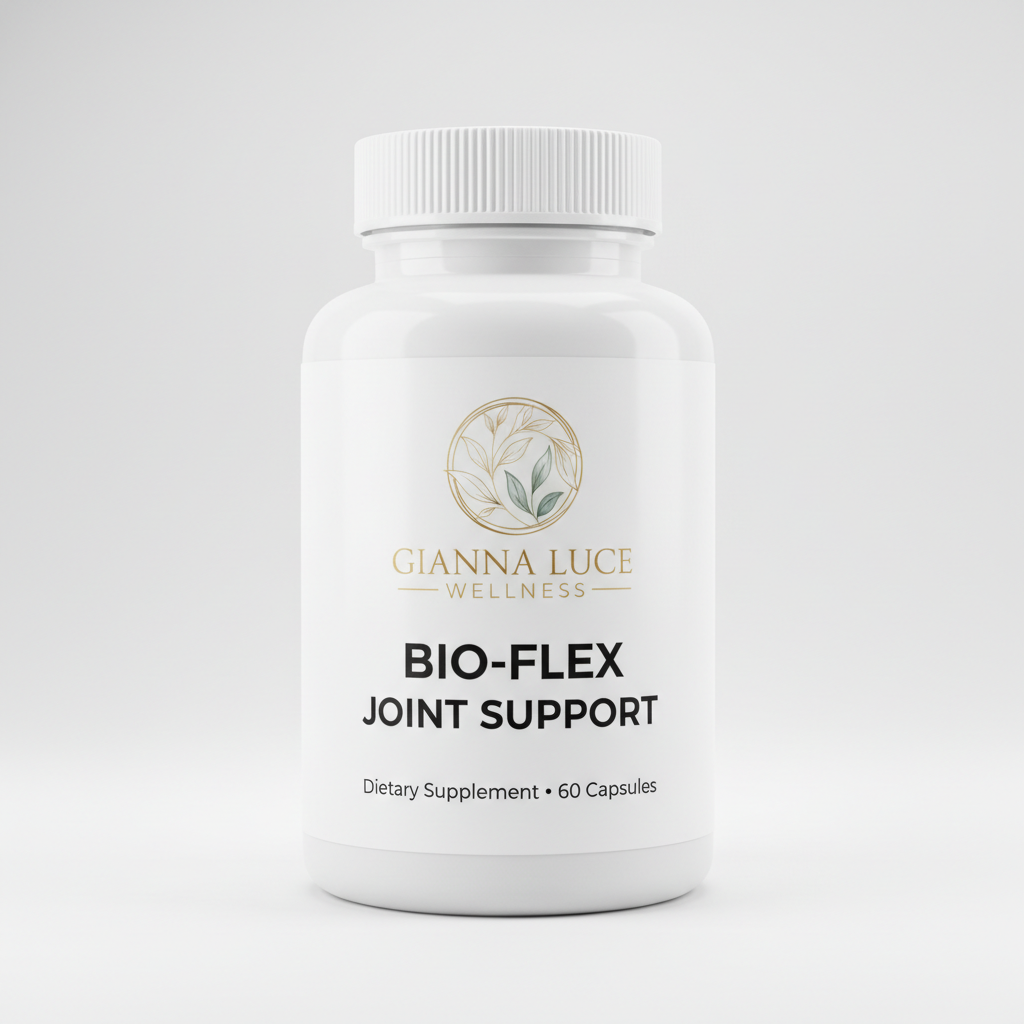 Bio-Flex Joint Support Gianna Luce Wellness supplement bottle 60 Capsules