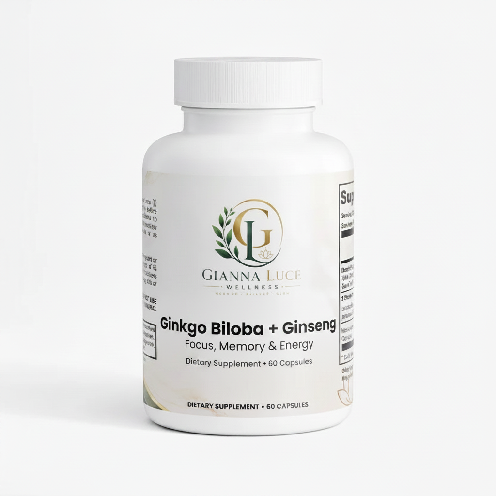 Ginkgo Biloba + Ginseng Supplement